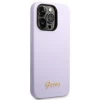 Чохол Guess Silicone Vintage Gold Logo для iPhone 14 Pro Purple (GUHCP14LSLSMU)