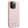 Чохол Guess Glitter Script для iPhone 14 Pro Max Pink (GUHCP14XHGGSHP)