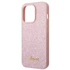 Чохол Guess Glitter Script для iPhone 14 Pro Max Pink (GUHCP14XHGGSHP)