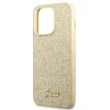 Чехол Guess Glitter Script для iPhone 14 Pro Gold (GUHCP14LHGGSHD)