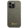 Чехол Guess Glitter Script для iPhone 14 Pro Max Green (GUHCP14XHGGSHN)