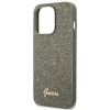 Чехол Guess Glitter Script для iPhone 14 Pro Max Green (GUHCP14XHGGSHN)