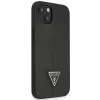 Чохол Guess Saffiano Triangle Logo для iPhone 14 Plus Black (GUHCP14MPSATLK)