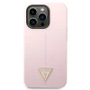 Чохол Guess Silicone Triangle для iPhone 14 Pro Purple (GUHCP14LSLTGU)