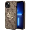 Чохол Guess 4G Big Metal Logo для iPhone 14 Brown (GUHCP14S4GMGBR)