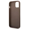 Чохол Guess 4G Big Metal Logo для iPhone 14 Brown (GUHCP14S4GMGBR)