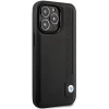 Чехол BMW для iPhone 14 Pro Leather Blue Dots Black (BMHCP14L22RBDK)