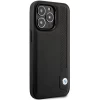 Чехол BMW для iPhone 14 Pro Max Leather Blue Dots Black (BMHCP14X22RBDK)