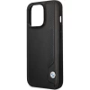 Чехол BMW для iPhone 14 Pro Max Leather Blue Dots Black (BMHCP14X22RBDK)