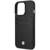 Чохол BMW для iPhone 14 Pro Leather Card Slot Black (BMHCP14L22RSEPK)