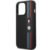 Чохол BMW для iPhone 14 Pro Tricolor M Collection Black (BMHCP14L22PPMK)