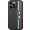 Чехол BMW для iPhone 14 Pro Tricolor M Collection Grey (BMHCP14L22PPMA)