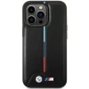 Чохол BMW для iPhone 14 Pro Quilted Tricolor Black (BMHCP14L22PVTK)