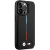 Чехол BMW для iPhone 14 Pro Quilted Tricolor Black (BMHCP14L22PVTK)