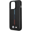 Чехол BMW для iPhone 14 Pro Quilted Tricolor Black (BMHCP14L22PVTK)