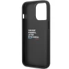 Чохол BMW для iPhone 14 Pro Quilted Tricolor Grey (BMHCP14L22PVTA)