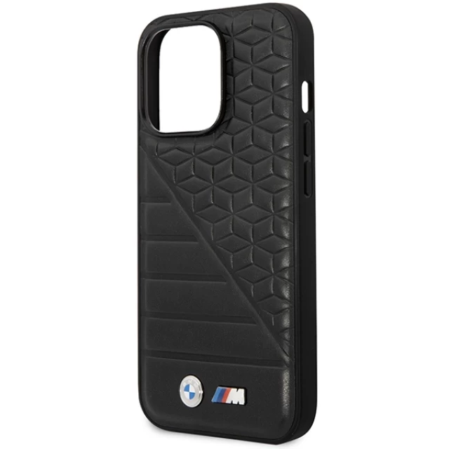 Чохол BMW для iPhone 14 Pro Max Bi Pattern Black (BMHCP14X22PMGK)