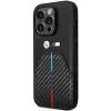 Чехол BMW Stamped Tricolor Stripe для iPhone 14 Pro Black (BMHCP14L22NSTB)