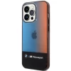 Чехол BMW для iPhone 14 Pro Half Tricolor Black (BMHCP14L22HMGK)