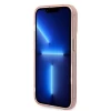 Чохол Guess Gold Outline Translucent для iPhone 14 Pro Pink with MagSafe (GUHMP14LHTCMP)
