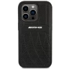 Чохол Mercedes Leather Curved Lines для iPhone 14 Pro Black with MagSafe (AMHMP14LOSDBK)