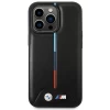 Чехол BMW Quilted Tricolor для iPhone 14 Pro Black with MagSafe (BMHMP14L22PVTK)