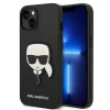 Чехол Karl Lagerfeld Saffiano Karl`s Head Patch для iPhone 14 Black (KLHCP14SSAPKHK)