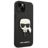 Чехол Karl Lagerfeld Saffiano Karl`s Head Patch для iPhone 14 Black (KLHCP14SSAPKHK)