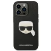 Чохол Karl Lagerfeld Saffiano Karl`s Head Patch для iPhone 14 Pro Black (KLHCP14LSAPKHK)