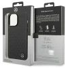 Чехол Mercedes Leather Stars Pattern для iPhone 14 Pro Max Black (MEHCP14X8REMPK)