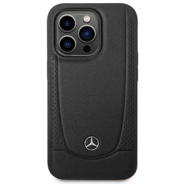 Чехол Mercedes Urban Line для iPhone 14 Pro Max Black with MagSafe (MEHMP14XARMBK)