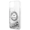 Чехол Karl Lagerfeld Liquid Glitter RSG для iPhone 14 Plus Silver (KLHCP14MLCRSGRS)