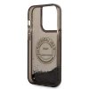 Чехол Karl Lagerfeld Liquid Glitter RSG для iPhone 14 Pro Black (KLHCP14LLCRSGRK)