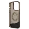 Чохол Karl Lagerfeld Liquid Glitter RSG для iPhone 14 Pro Black (KLHCP14LLCRSGRK)