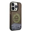 Чехол Karl Lagerfeld Liquid Glitter RSG для iPhone 14 Pro Black (KLHCP14LLCRSGRK)