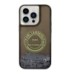 Чохол Karl Lagerfeld Liquid Glitter RSG для iPhone 14 Pro Black (KLHCP14LLCRSGRK)