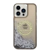 Чохол Karl Lagerfeld Liquid Glitter RSG для iPhone 14 Pro Max Black (KLHCP14XLCRSGRK)