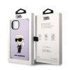 Чохол Karl Lagerfeld Silicone Ikonik для iPhone 14 Purple (KLHCP14SSNIKBCU)