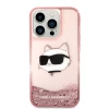 Чохол Karl Lagerfeld Glitter Choupette Head для iPhone 14 Pro Pink (KLHCP14LLNCHCP)