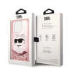 Чехол Karl Lagerfeld Glitter Choupette Head для iPhone 14 Pro Max Pink (KLHCP14XLNCHCP)