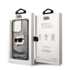 Чохол Karl Lagerfeld Glitter Choupette Head для iPhone 14 Pro Black (KLHCP14LLNCHCK)