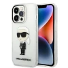 Чехол Karl Lagerfeld Ikonik Karl Lagerfeld для iPhone 14 Pro Transparent (KLHCP14LHNIKTCT)