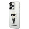 Чохол Karl Lagerfeld Ikonik Karl Lagerfeld для iPhone 14 Pro Transparent (KLHCP14LHNIKTCT)