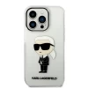 Чохол Karl Lagerfeld Ikonik Karl Lagerfeld для iPhone 14 Pro Max Transparent (KLHCP14XHNIKTCT)