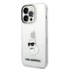 Чехол Karl Lagerfeld Ikonik Choupette для iPhone 14 Pro Transparent (KLHCP14LHNCHTCT)