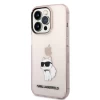 Чохол Karl Lagerfeld Ikonik Choupette для iPhone 14 Pro Pink (KLHCP14LHNCHTCP)