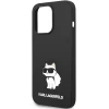 Чехол Karl Lagerfeld Silicone Choupette для iPhone 14 Pro Max Black with MagSafe (KLHMP14XSNCHBCK)