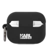 Чехол Karl Lagerfeld Silicone Karl Head 3D для AirPods Pro Black (KLAPRUNIKK)