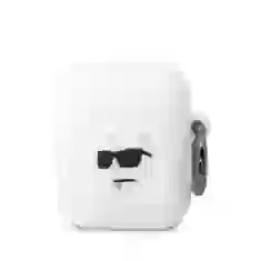Чохол Karl Lagerfeld Silicone Choupette Head 3D для AirPods 2 | 1 White (KLA2RUNCHH)