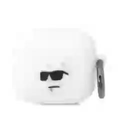 Чехол Karl Lagerfeld Silicone Choupette Head 3D для AirPods 3 White (KLA3RUNCHH)